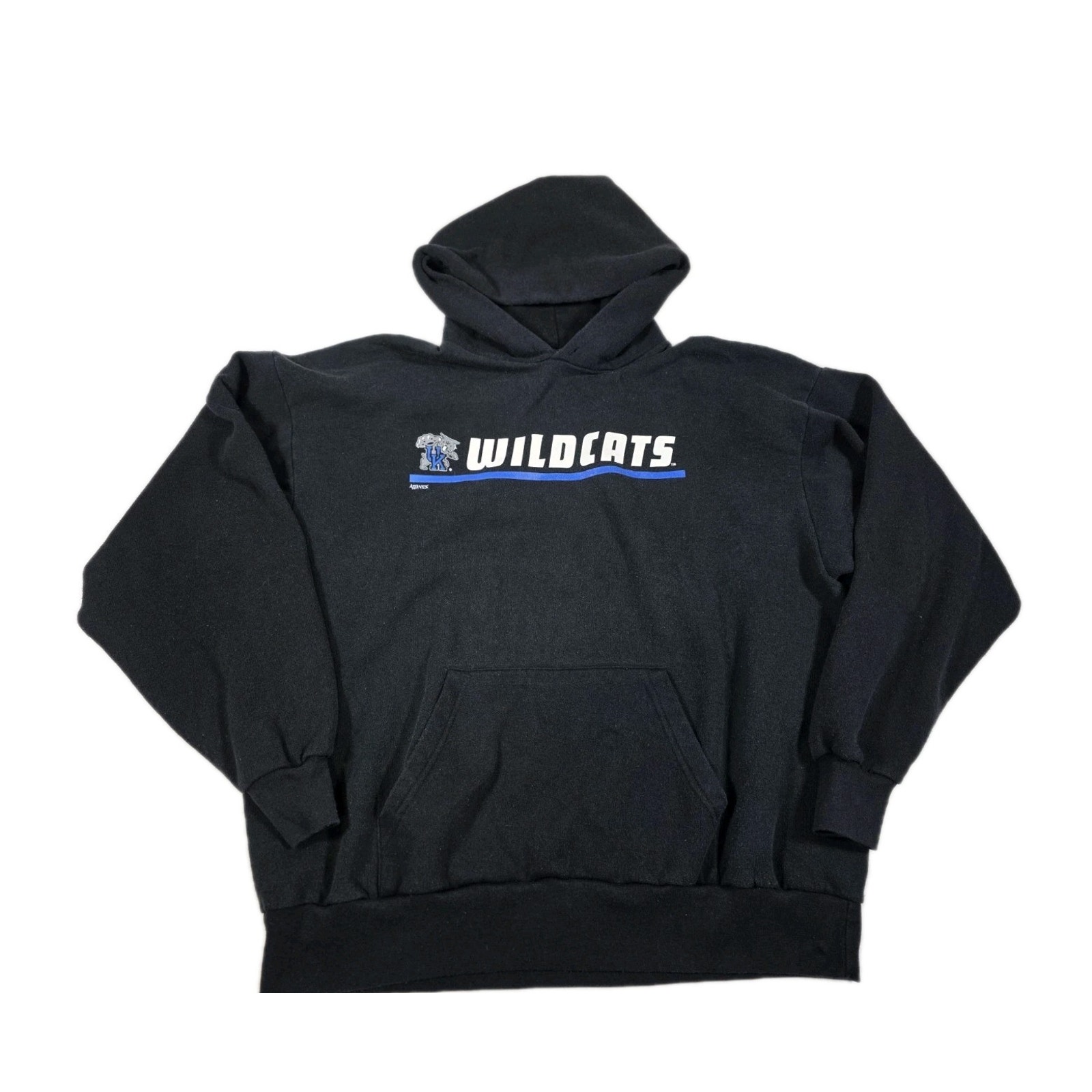Kentucky Wildcats Hoodie Size Xl Black Volunteer Knit Apparel